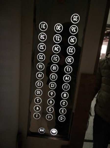 电梯按钮型号意义图解释，电梯按钮含义