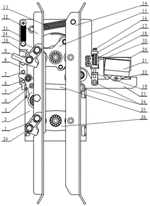 电梯轿门锁型号图片，电梯轿门门锁装置原理图？