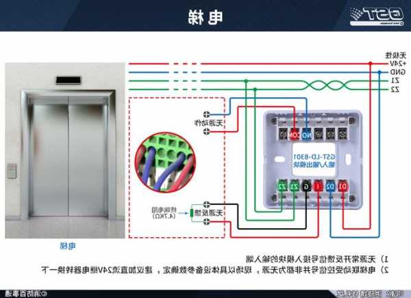 电梯孔灯用多大型号电阻，电梯灯怎么接线