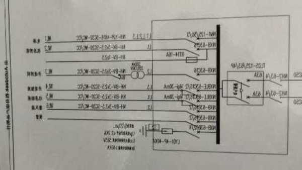 电梯配电柜芯片型号大全，电梯配电箱结构图？