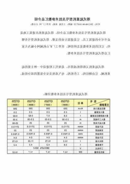 虎霸施工电梯功率及型号，虎霸h5810塔吊说明书