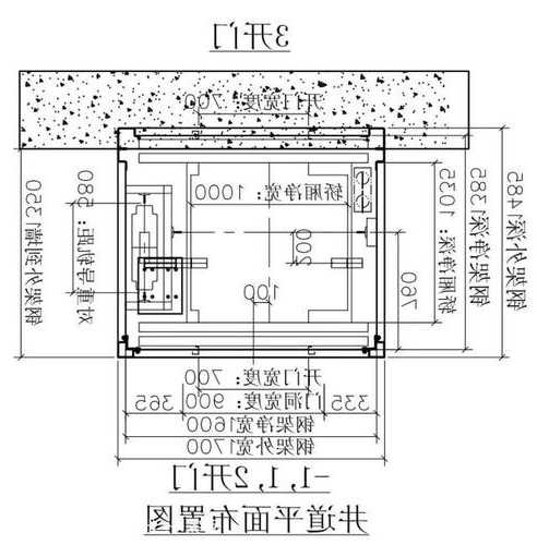 别墅电梯型号推荐图解，别墅电梯设计图？