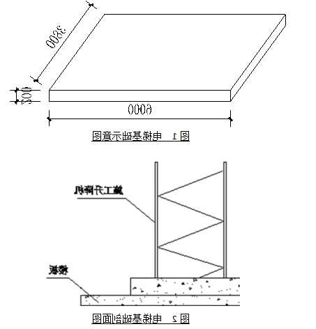 亚泰施工电梯型号规格，亚泰电梯基础图！