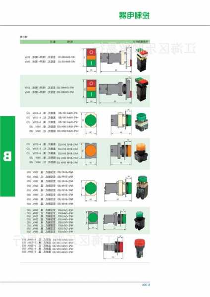 电梯按钮型号规格表大全？电梯按钮型号规格表大全图？