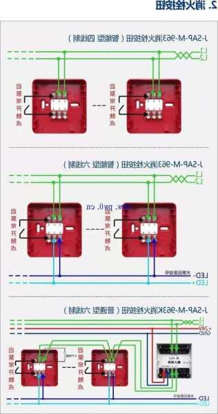 三江消防电梯继电器型号？三江消防按钮接线图？