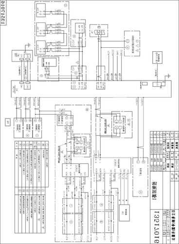 日立电梯型号mca和hge，日立电梯mca图纸中文注解！