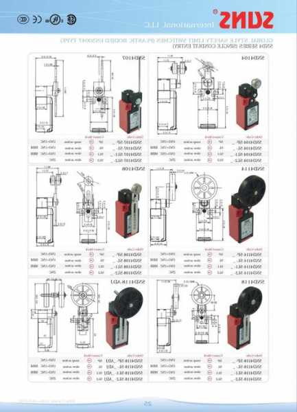 电梯安全开关尺寸规格型号，电梯的安全安全开关有哪些！