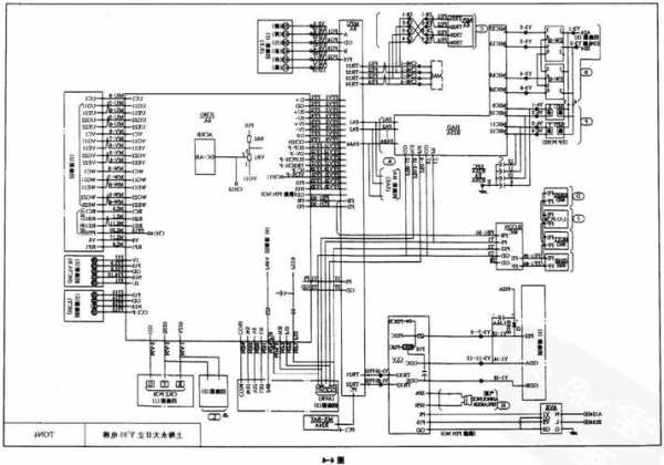 永日电梯曳引主机型号，永日电梯电路图！