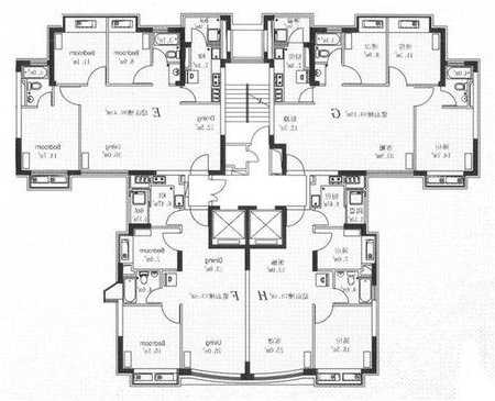 自建房电梯型号大全图？自建电梯房户型图？