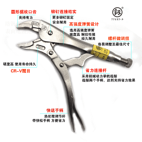 电梯专用的大力钳型号？大力钳的工作原理？