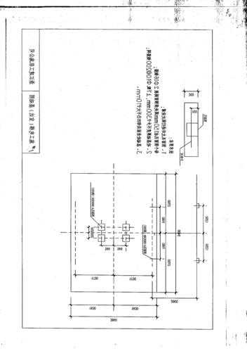 江汉建机施工电梯型号，江汉施工电梯基础尺寸图