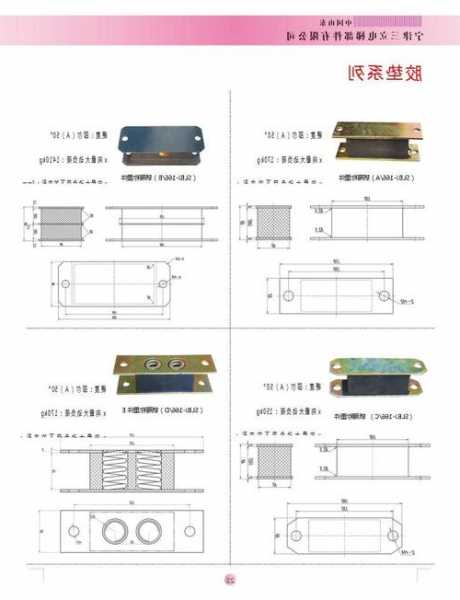 电梯避震垫型号规格表示？电梯加一层减震垫？