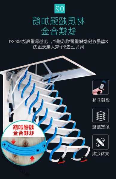 隐形折叠电梯家用型号，家用电动折叠隐形楼梯