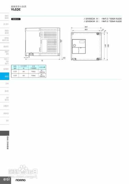 omron电梯变频器型号，omron变频器说明书3g3jv