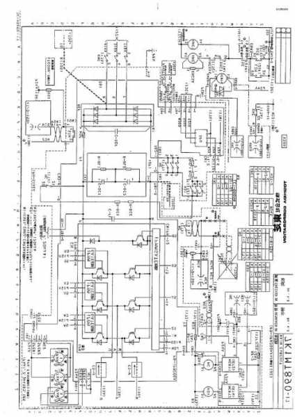 东芝电梯的图纸怎么看型号？东芝电梯电路图怎么看？