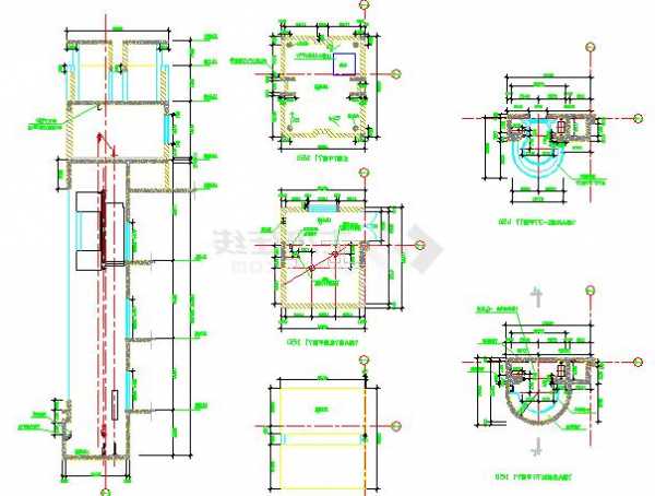 机房观光电梯规格型号？观光电梯基础图纸？