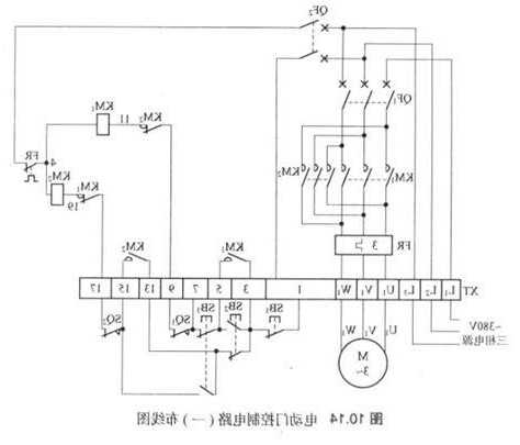 无锡展鹏电梯门机型号，展鹏门机电气原理图？