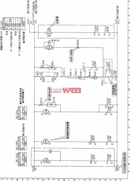 中联电梯名牌型号表格图，中联电梯电路图