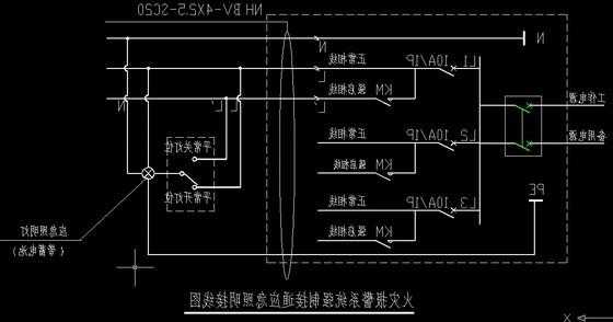 电梯孔灯用多大型号的线，电梯井道照明灯四根线怎么接！