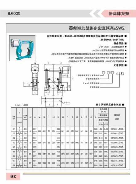 三菱电梯制动器型号说明，三菱电梯制动器型号说明书