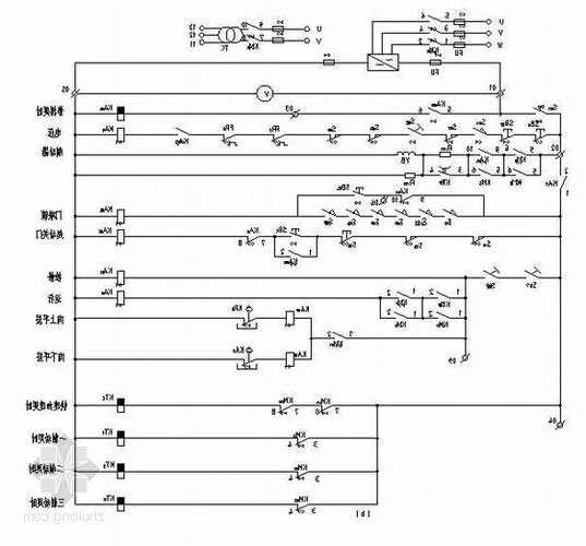 施工电梯中联型号，中联施工电梯电路图sc200200