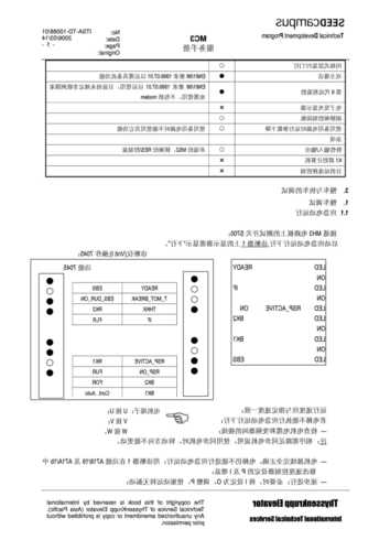 蒂森克虏伯电梯限速器型号，蒂森克虏伯电梯调试手册！