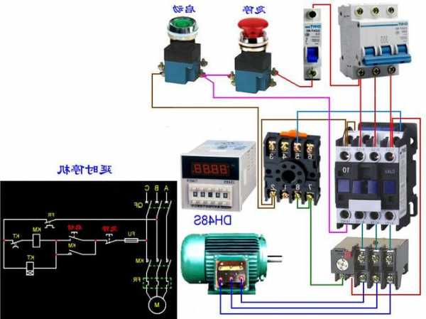 电梯上的接触器型号？电梯接触器接线视频？