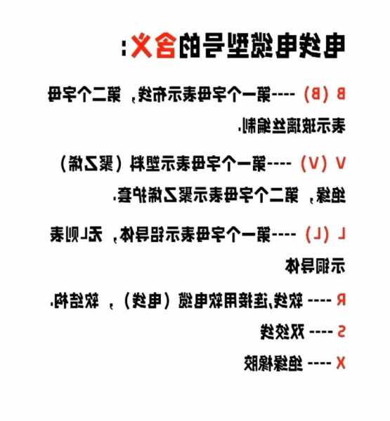 施工电梯电缆型号字母代表什么？施工电梯电缆型号字母代表什么意思？