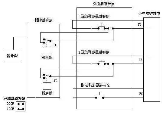 电梯刷卡器型号JT-04D，电梯刷卡器原理图！