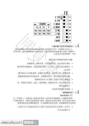 电梯门机型号怎么查看，电梯门机怎么调试