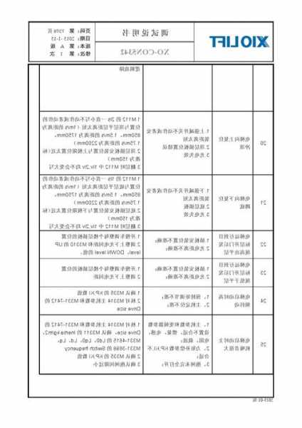 西奥电梯怎么看它的型号，西奥电梯说明书