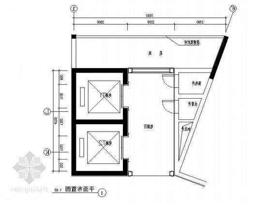 建筑CaD图XT是什么电梯型号？cad图纸电梯符号怎么表示？