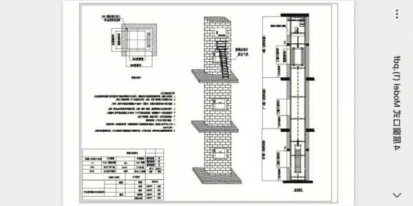 厨房电梯型号怎么看图纸，厨房上菜电梯？