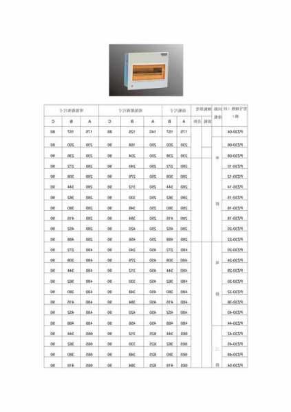 工业电梯配电箱开关型号，电梯配电箱尺寸规格